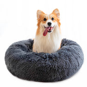 Round Plush Bed For Small Pets