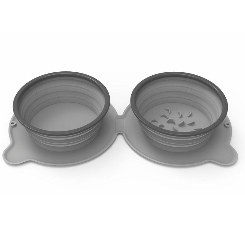 Foldable Silicone Dog Food Bowls