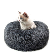 Round Plush Bed For Small Pets