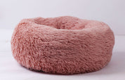 Round Plush Bed For Small Pets