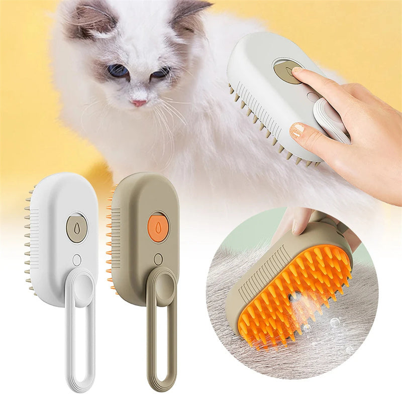 3-in-1 Electric Cat Brush